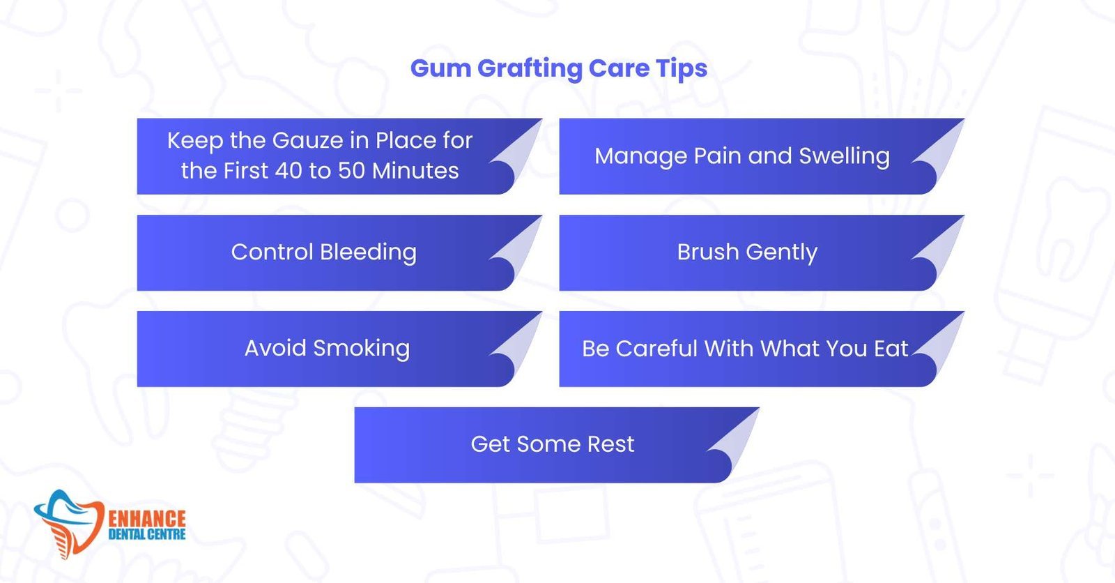 Gum Grafting Care Tips