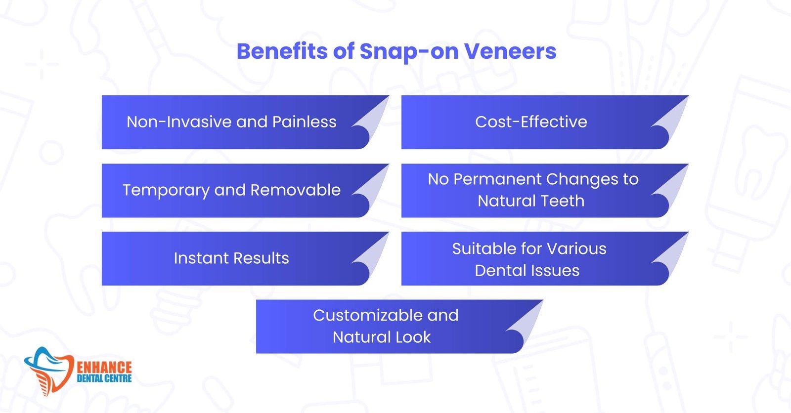 Benefits of Snap-on Veneers
