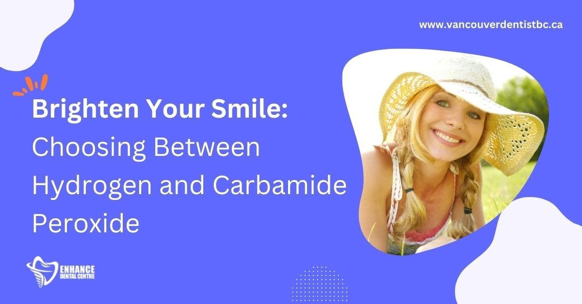 Hydrogen Peroxide vs. Carbamide Peroxide