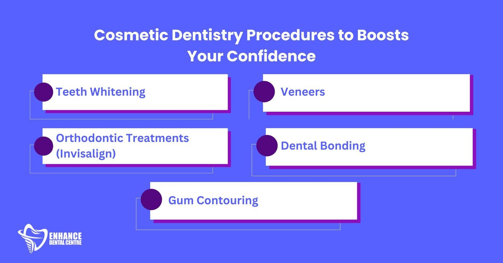 Cosmetic Dentistry Procedures to Boosts Your Confidence
