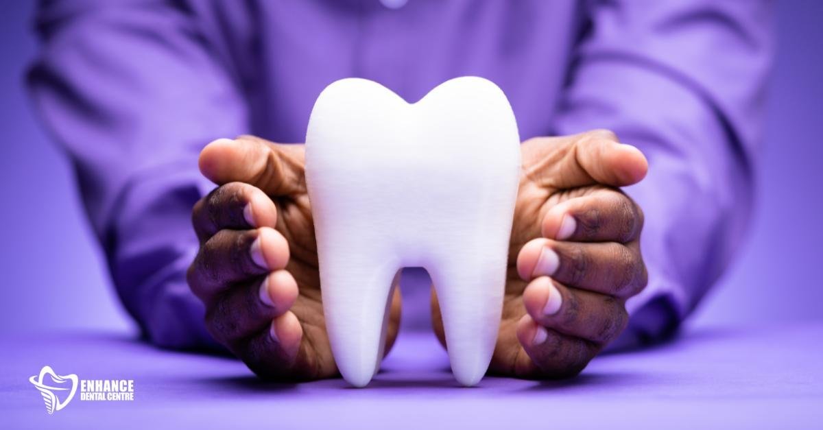 sensitive teeth caused by enamel erosion