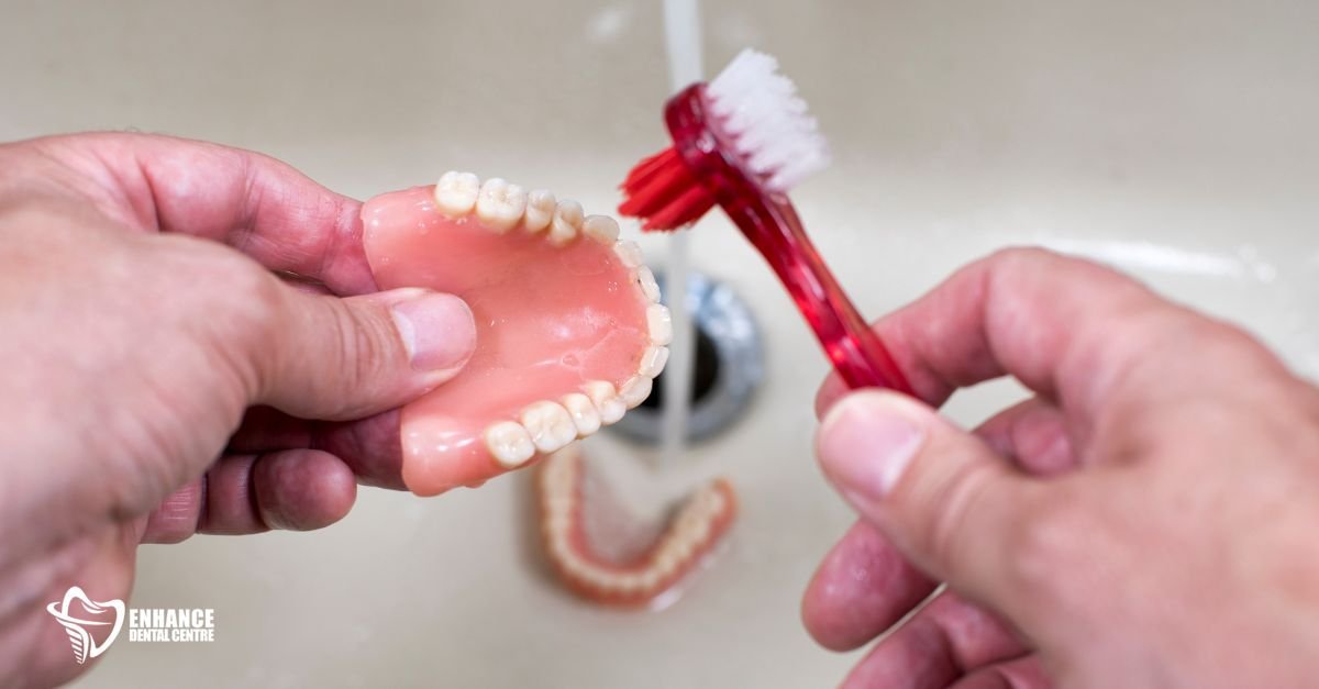 Cleaning products for dentures