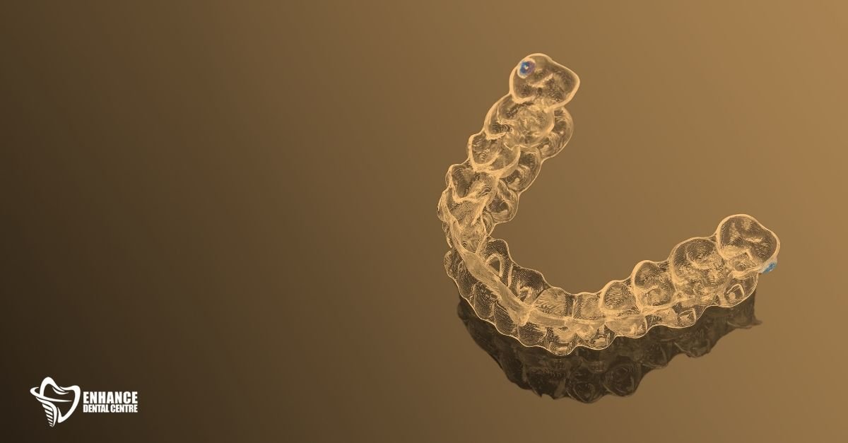 A stained aligner