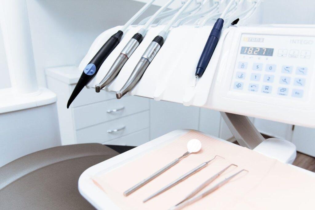 Bright white smile after professional teeth whitening in Kitsilano